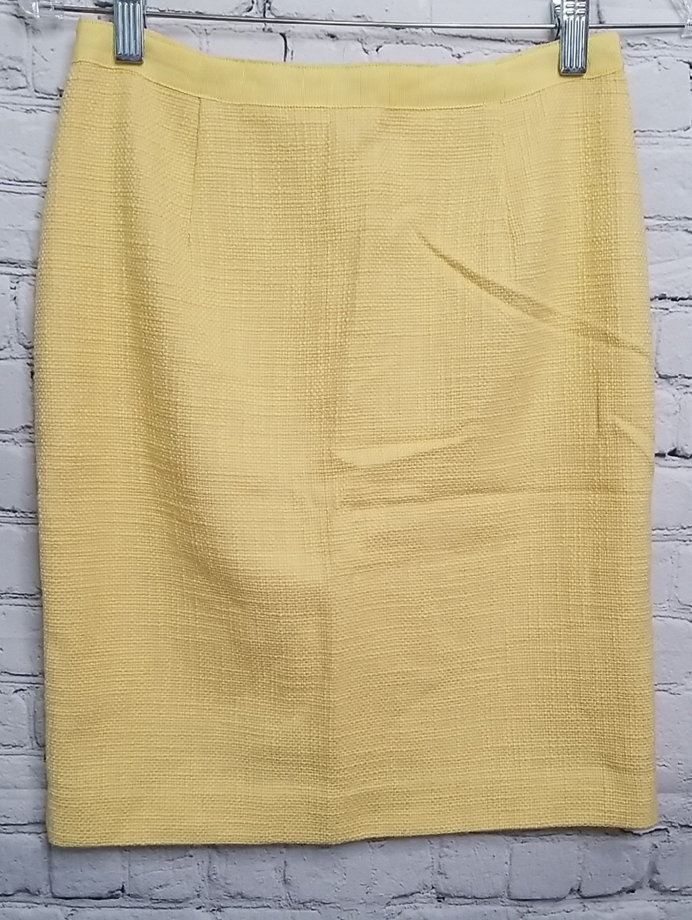 Banana Republic Yellow Knit Skirt Size 00P